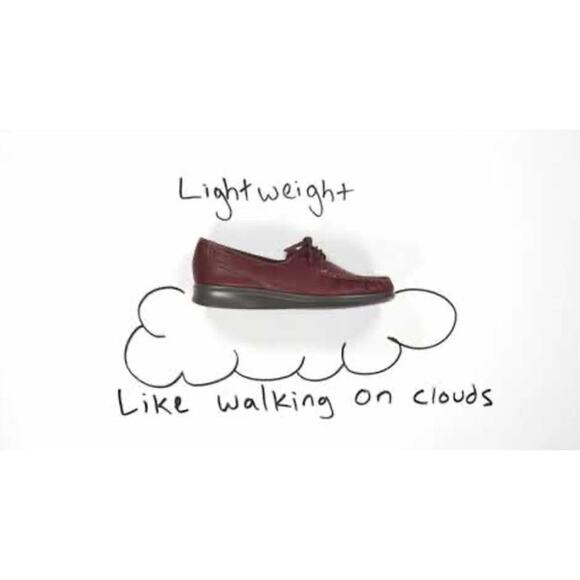 SAS Petra Charcoal Black Suede Leather Handcraft Comfort Moccasin Lace Shoes 10 - Picture 4 of 10